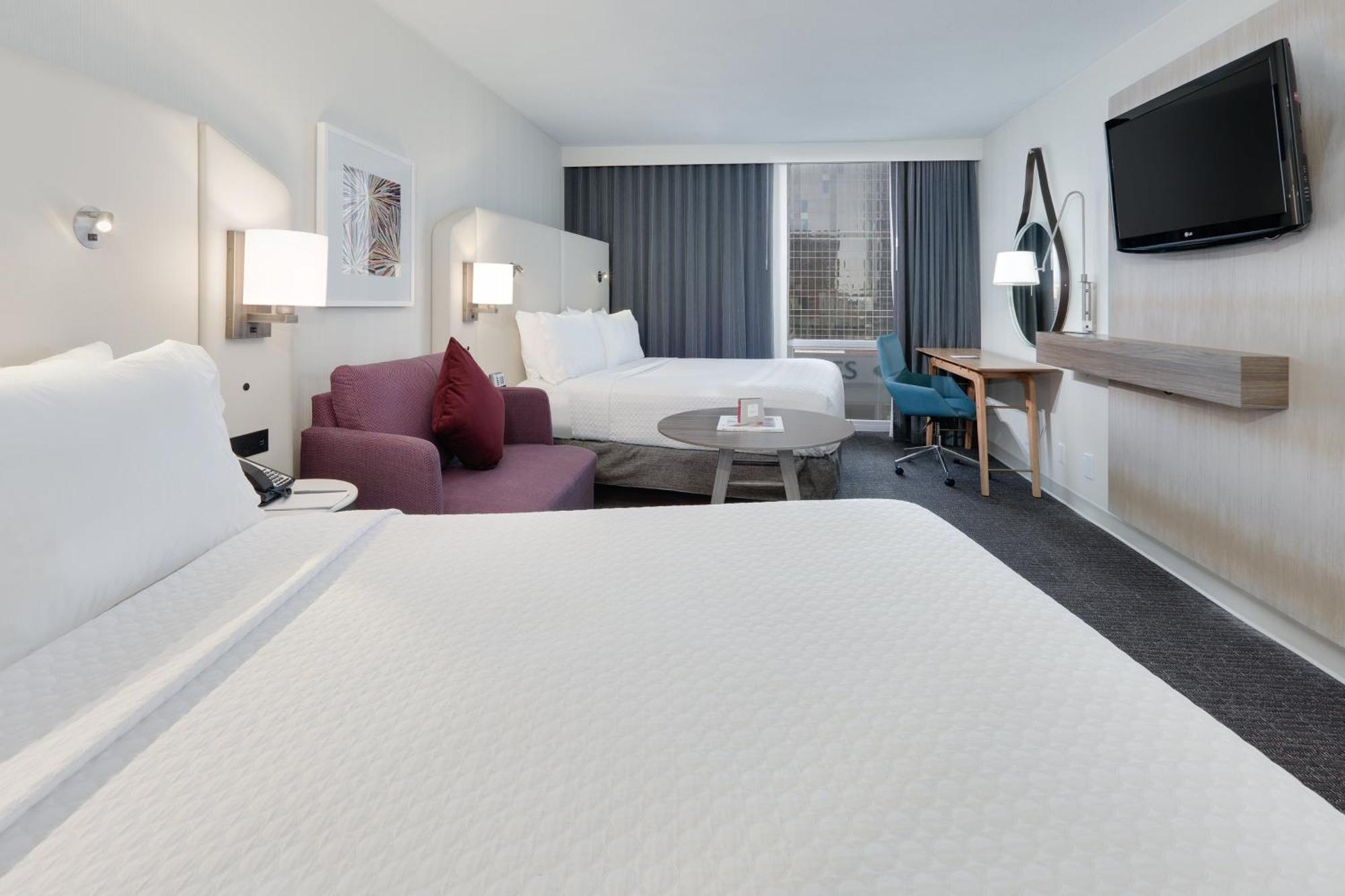 Chambre Premium avec 2 Lits Queen-Size et Balcon